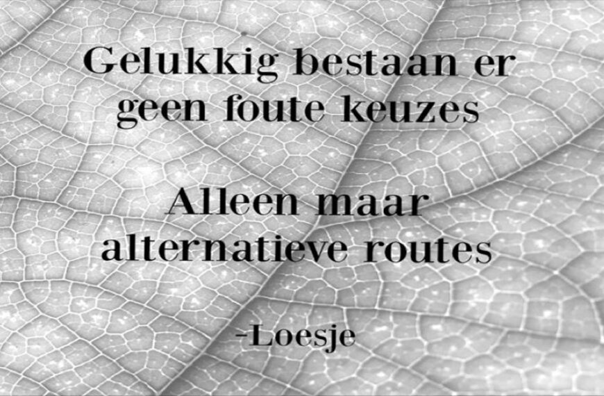 Vol goede moed verder